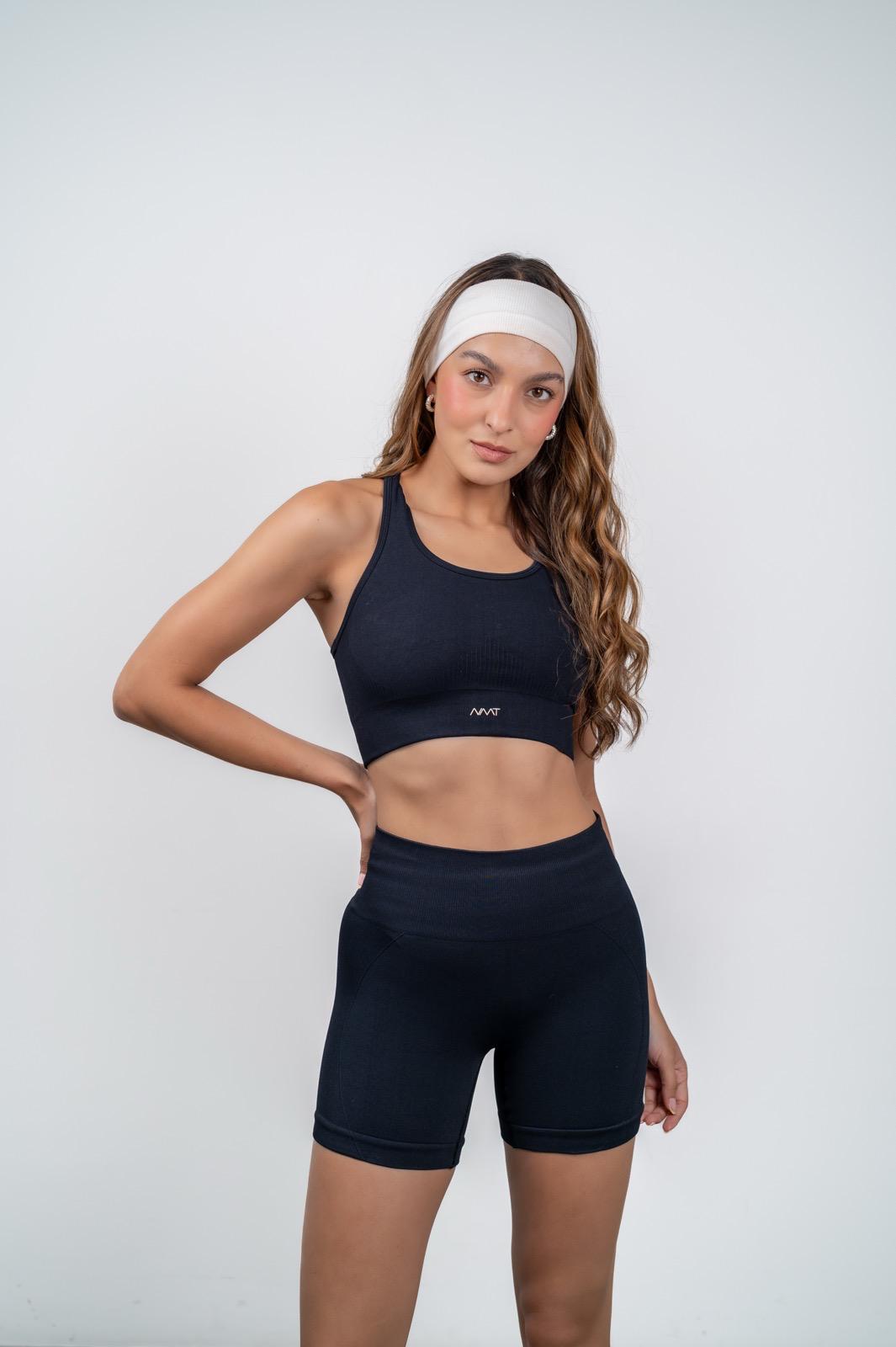 Short seamless Alma - Negro