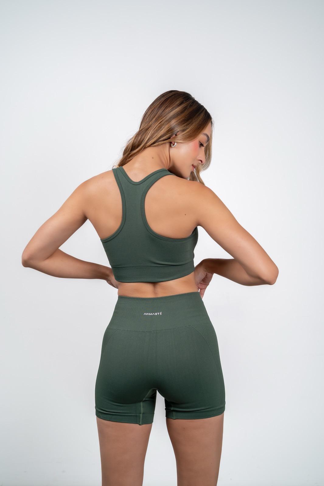 Top seamless Zen - Verde