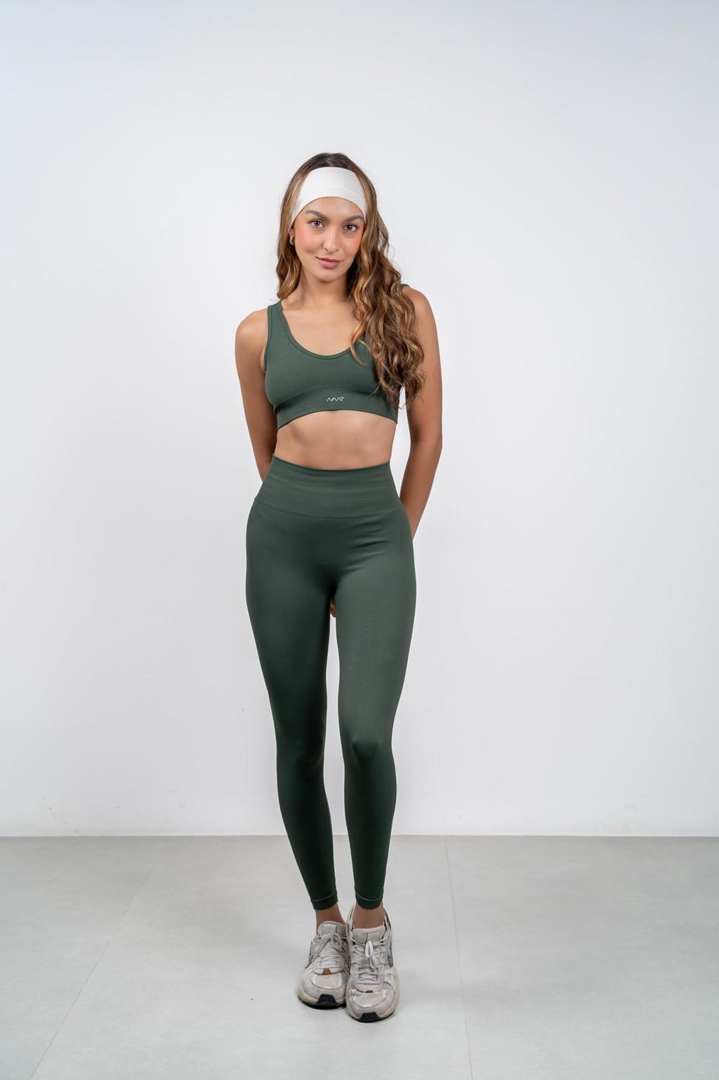Top seamless Aura - Verde