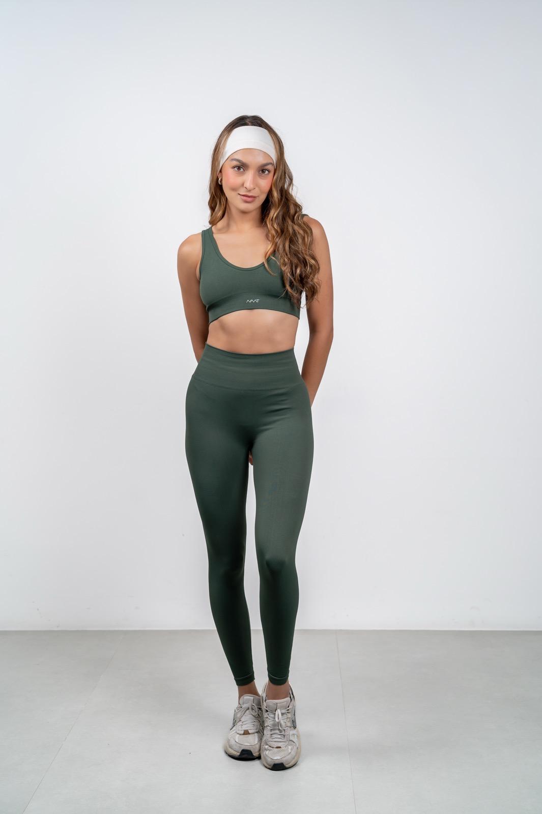 Top seamless Aura - Verde