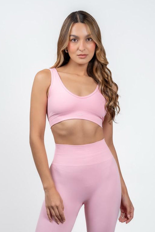 Top seamless Aura - Rosa