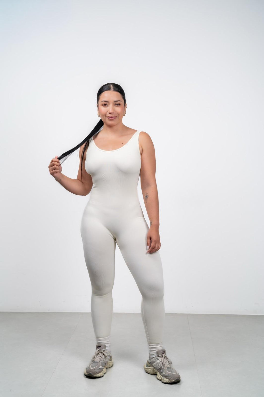 Enterizo seamless Fuerza - Crudo