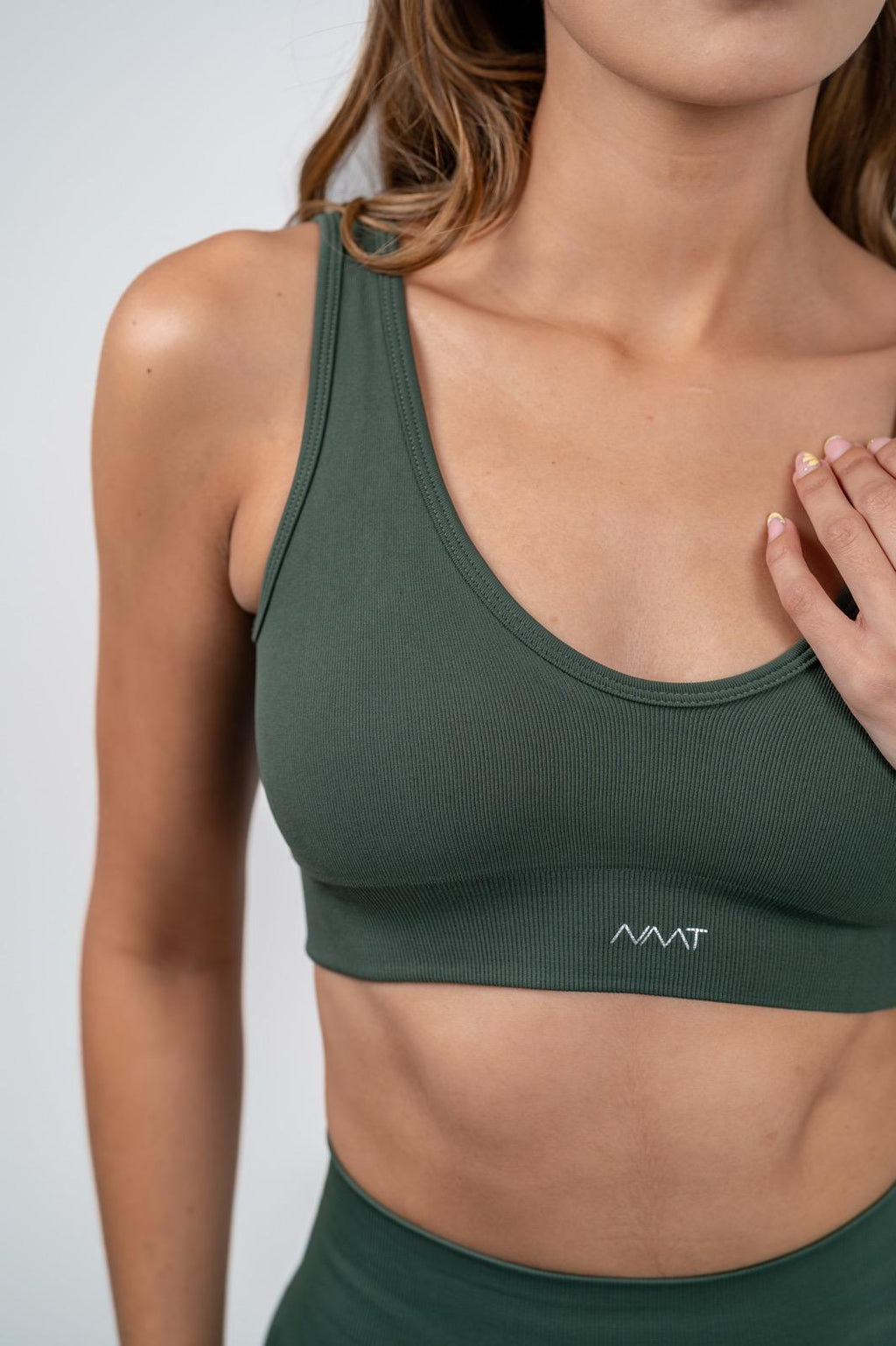 Top seamless Aura - Verde