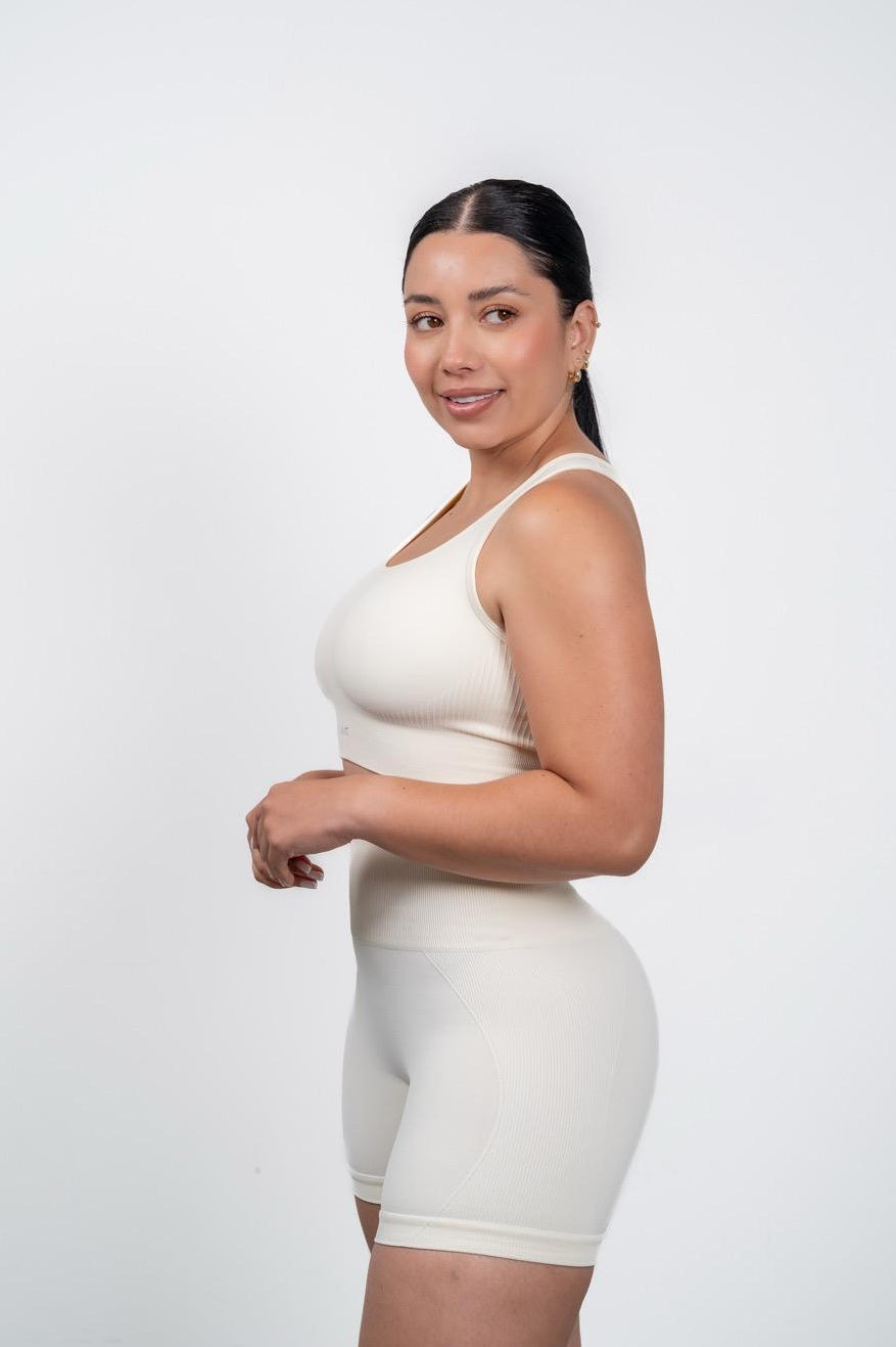 Short seamless Alma - Crudo