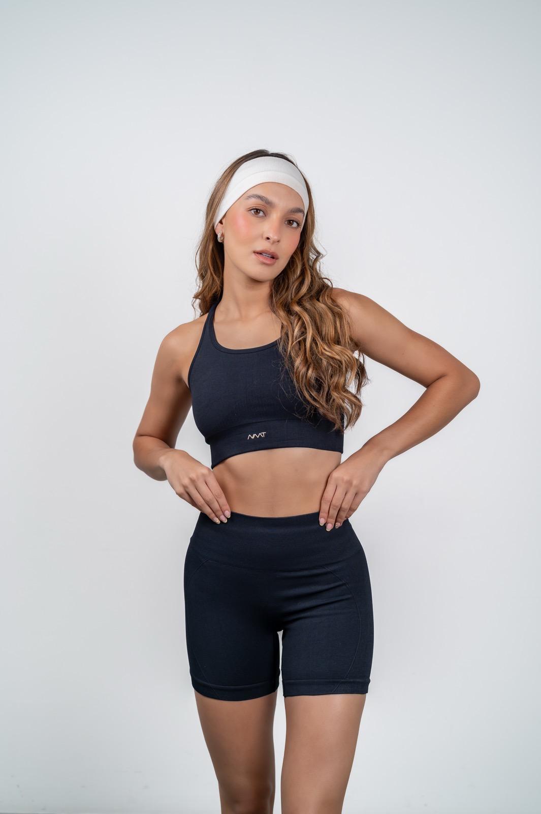 Short seamless Alma - Negro