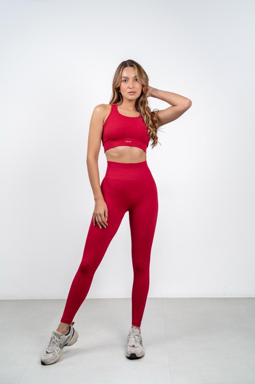 Leggins seamless Sol - Cereza