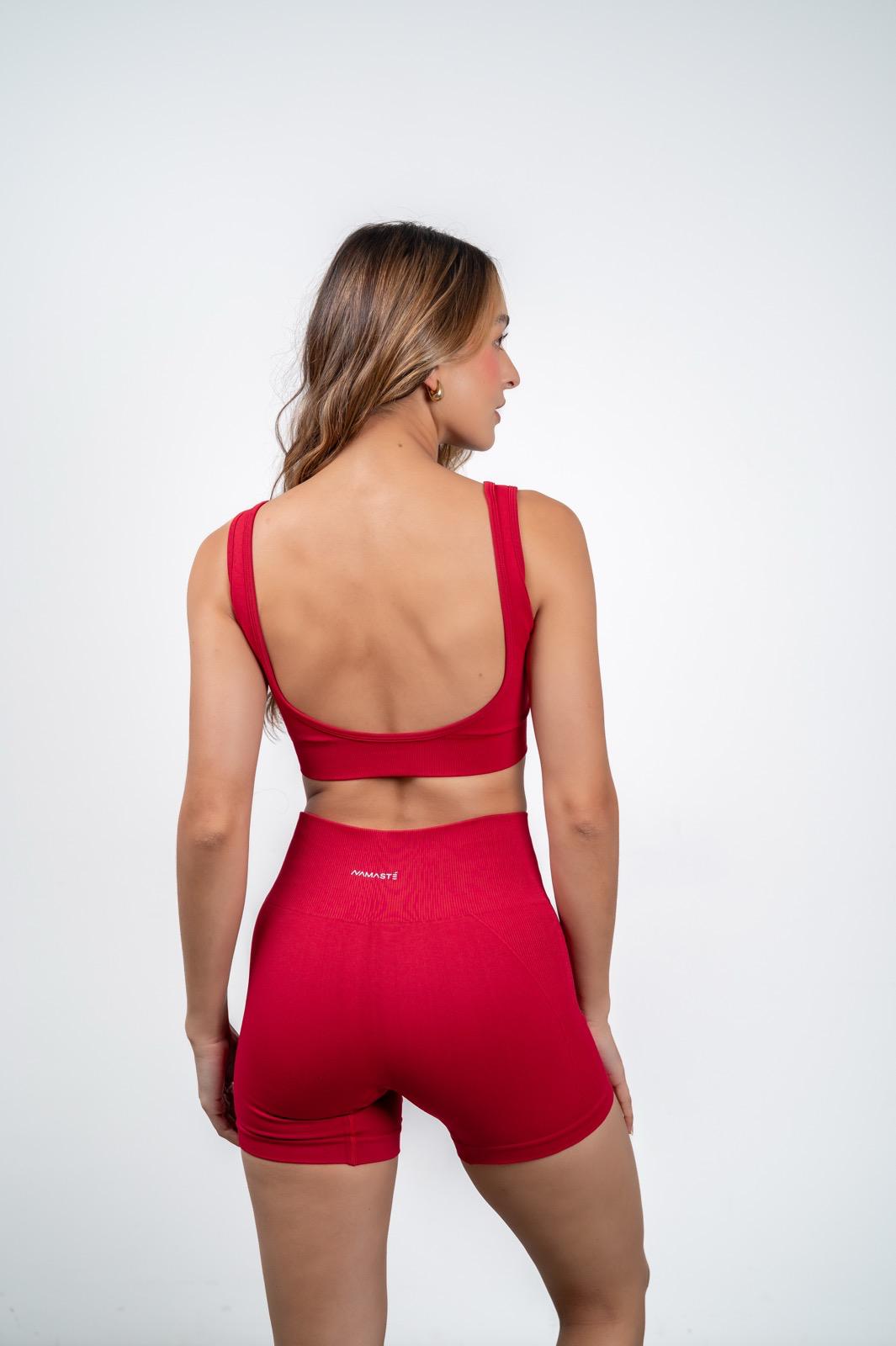 Top seamless Aura - Cereza