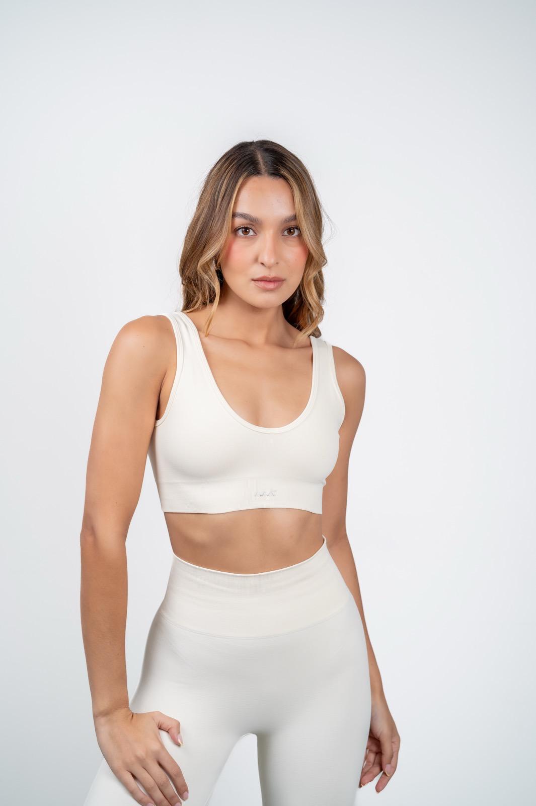 Top seamless Aura  - Crudo