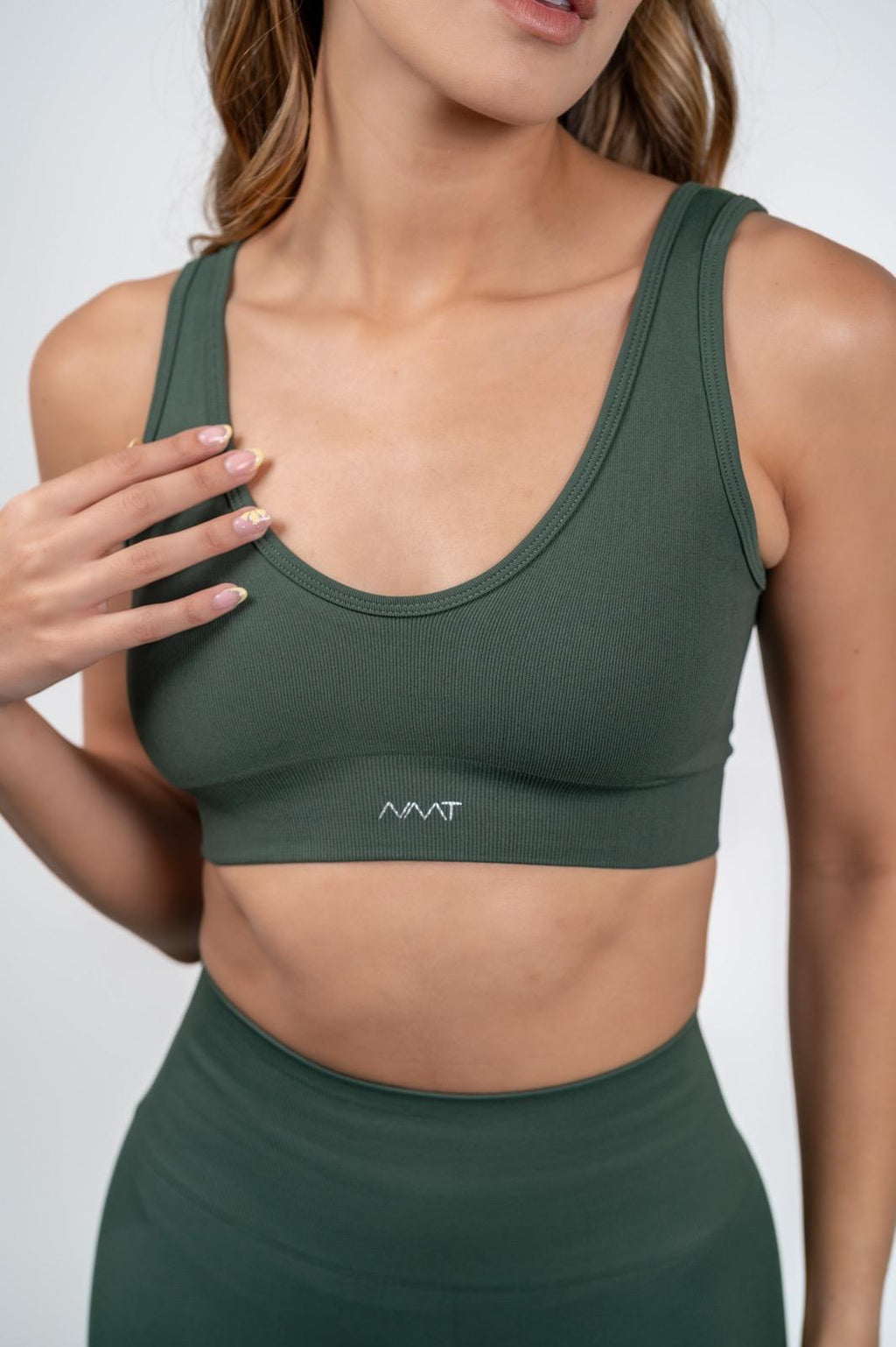 Top seamless Aura - Verde