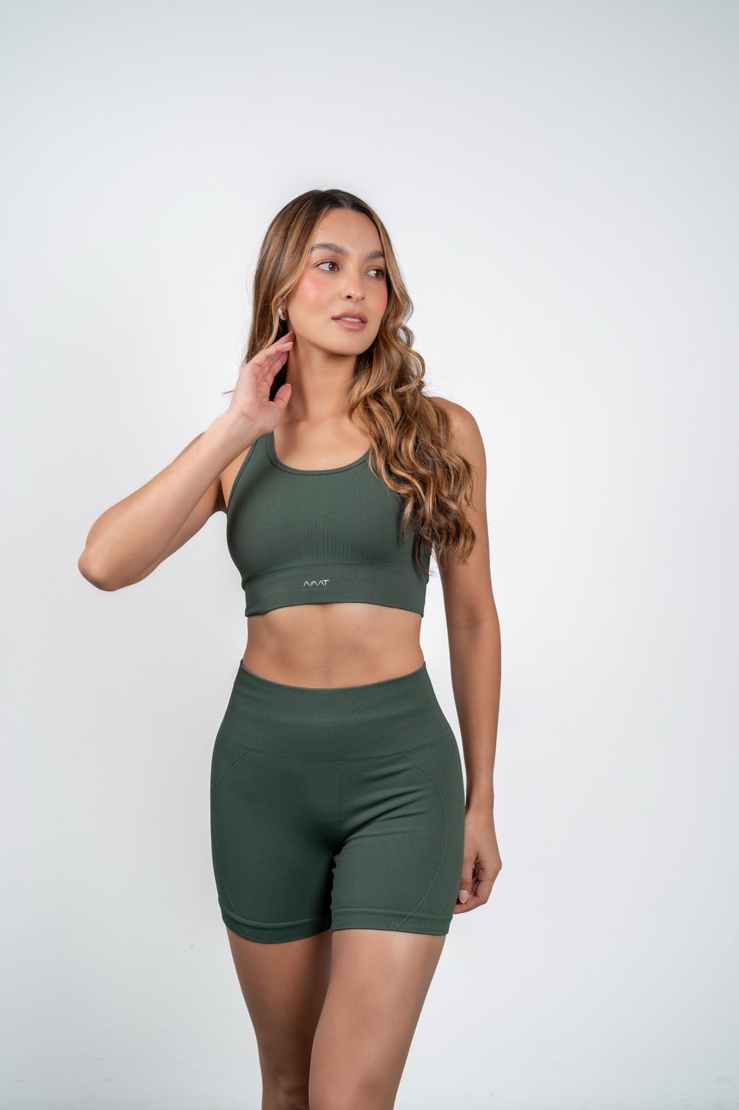 Top seamless Zen - Verde