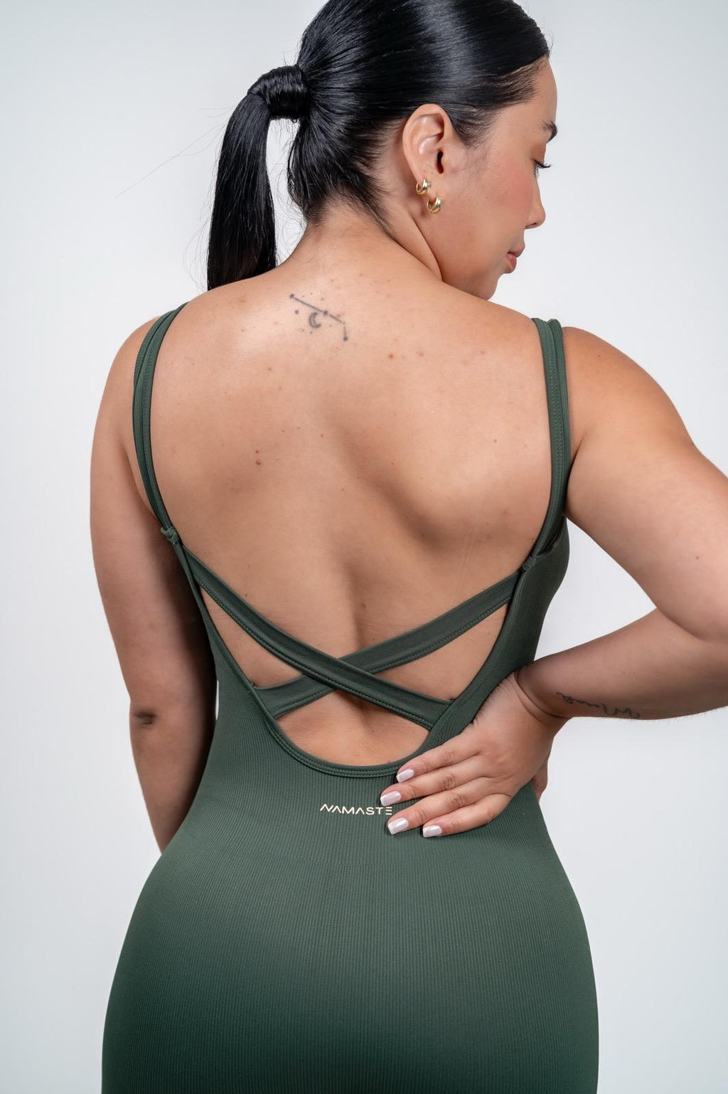 Enterizo sin costuras Fuerza - Verde