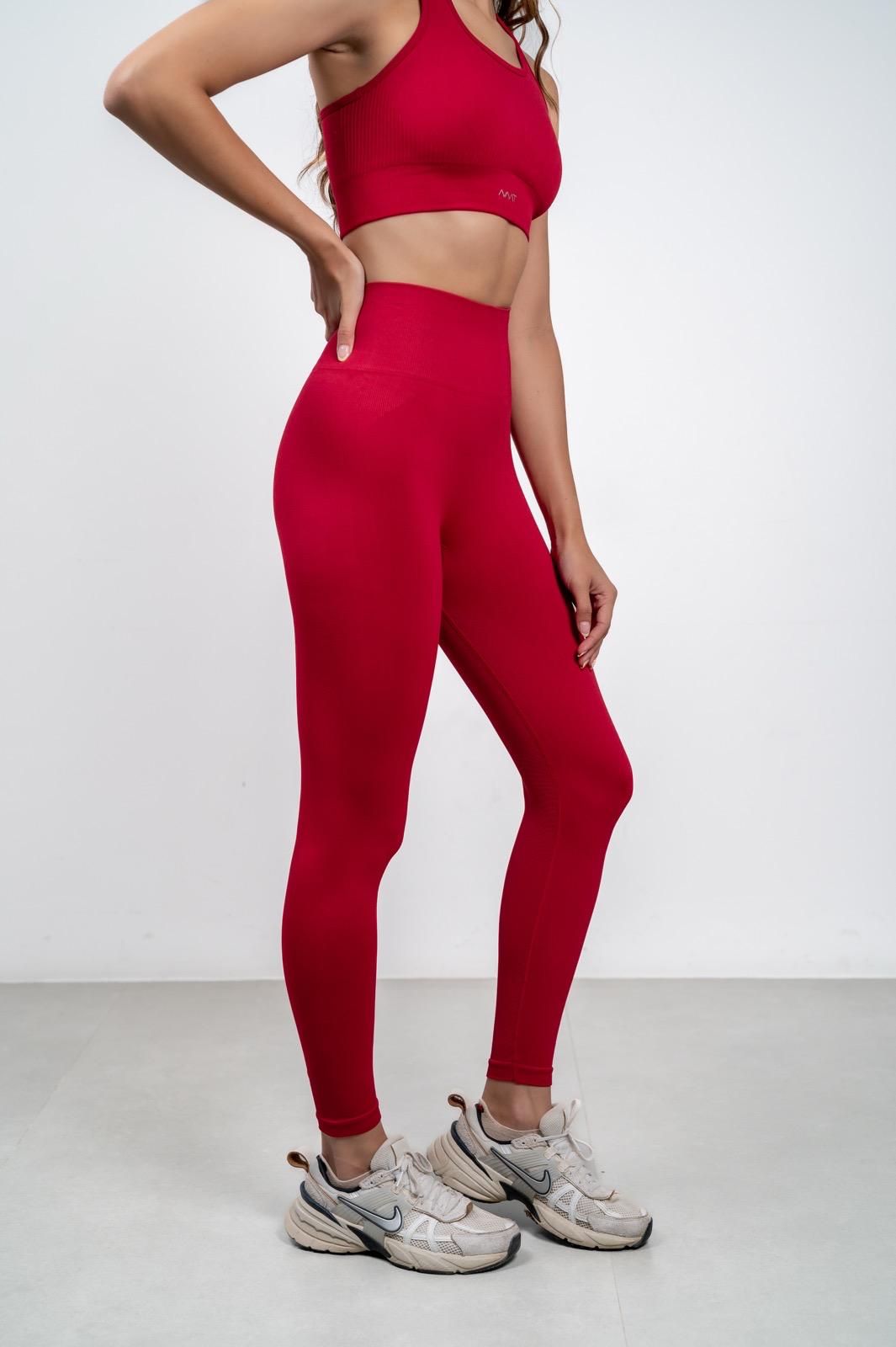 Leggins seamless Sol - Cereza