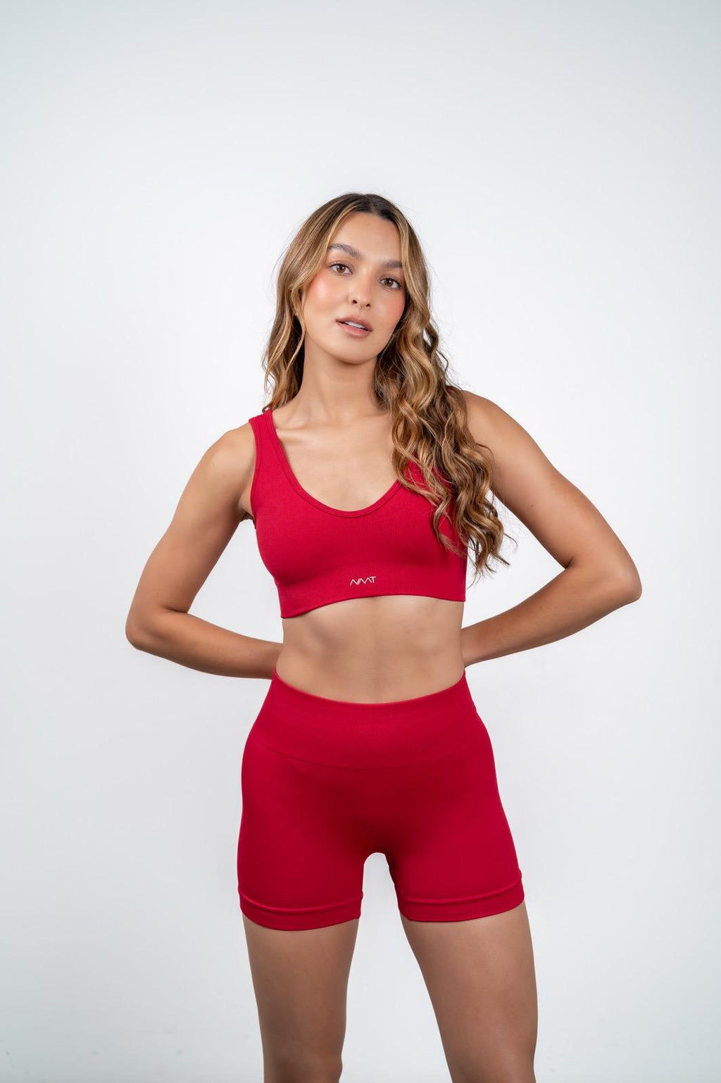 Top seamless Aura - Cereza