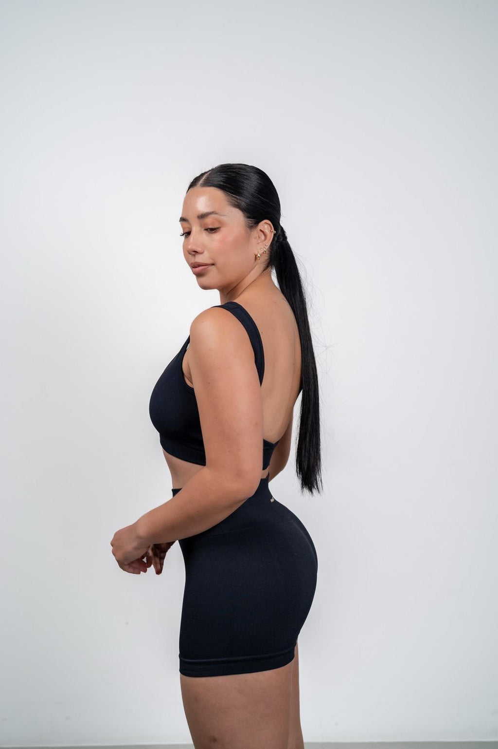 Mini short seamless Viva - Negro