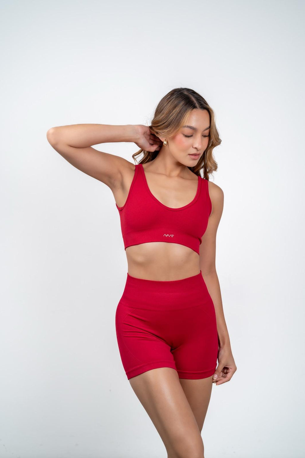 Top seamless Aura - Cereza