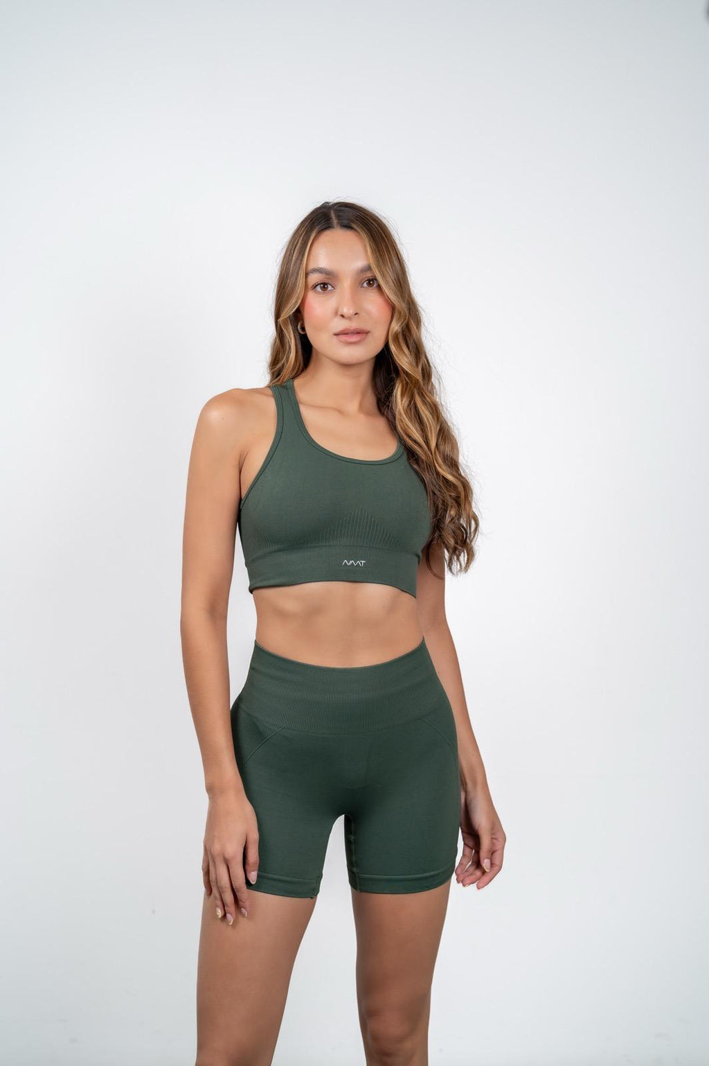 Top seamless Zen - Verde