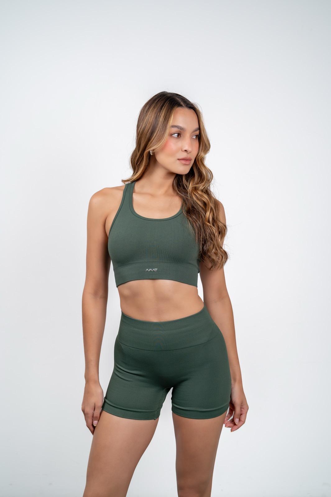 Top seamless Zen - Verde