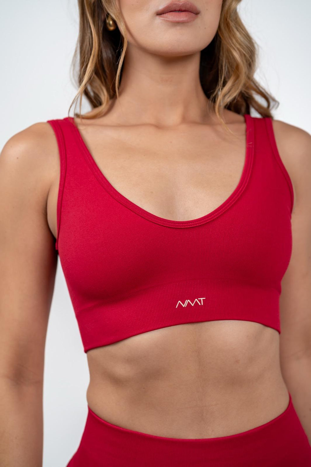 Top seamless Aura - Cereza