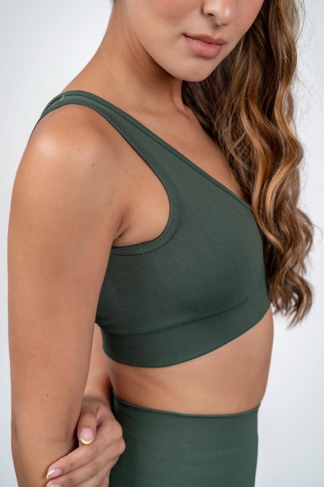 Top seamless Aura - Verde