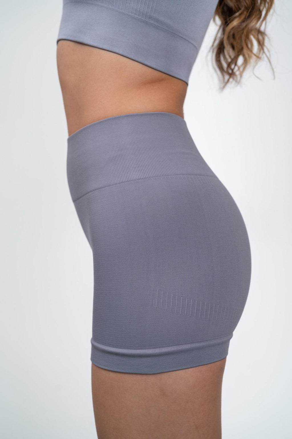 Mini short seamless Viva - Gris