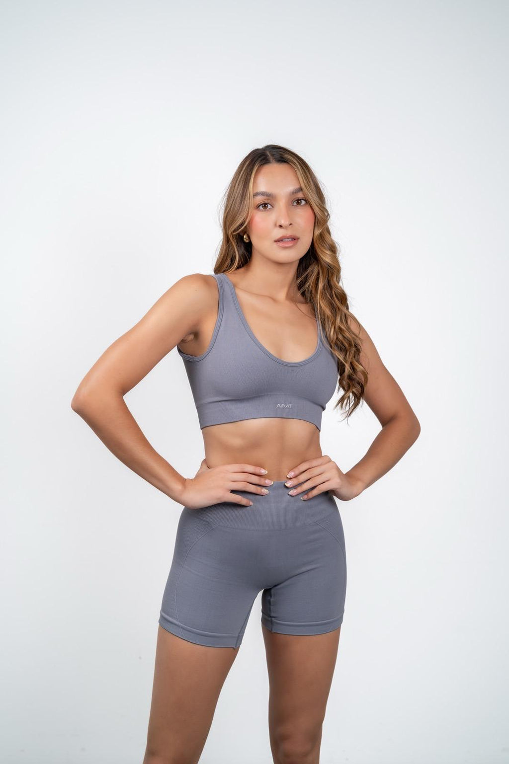 Top seamless Aura - Gris