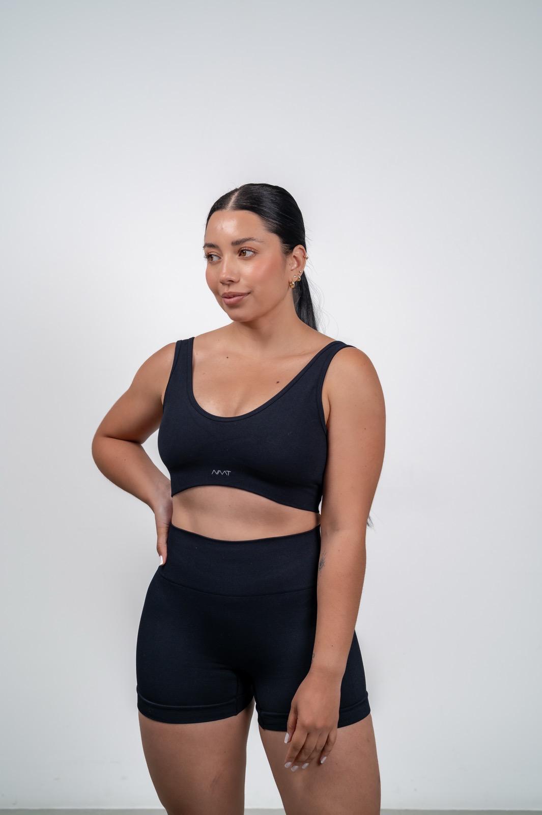 Mini short seamless Viva - Negro